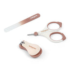Baby Ono set pentru ingrijirea unghiilor 0m+ Maro