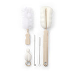 Baby Ono set perie pentru curatarea biberoanelor si tetinelor 0m+ Beige