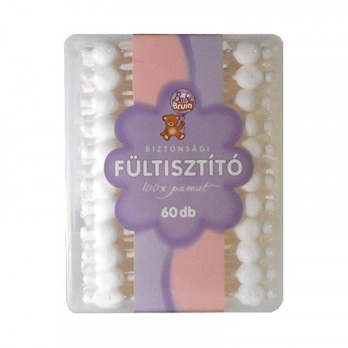 Baby Bruin Betisoare Vata 60 buccutie Imagine principală a produsului