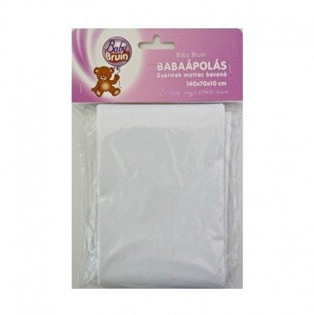 Baby Bruin cearsaf cu elastic din PVC 140x70x10 cm 