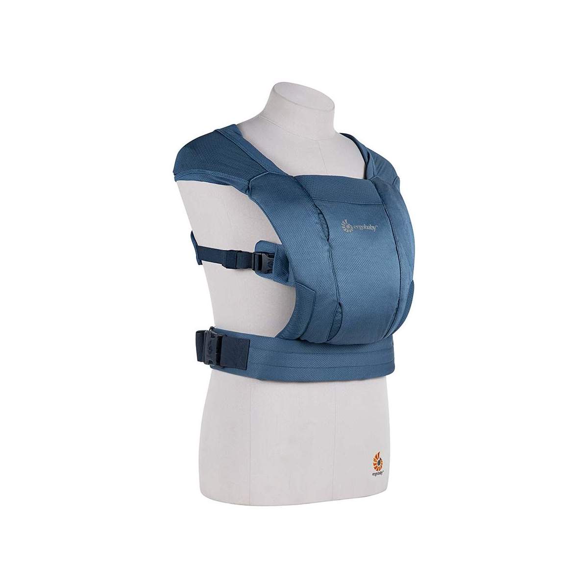 Ergobaby marsupiu Embrace 0-18 luni (3.2 - 11.3 kg) Soft Air Mesh Blue Imagine principală a produsului