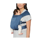Ergobaby marsupiu Embrace 0-18 luni (3.2 - 11.3 kg) Soft Air Mesh Blue