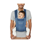 Ergobaby marsupiu Embrace 0-18 luni (3.2 - 11.3 kg) Soft Air Mesh Blue