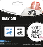 Baby Dab vopsea pentru amprenta 0m+ Blue+Grey