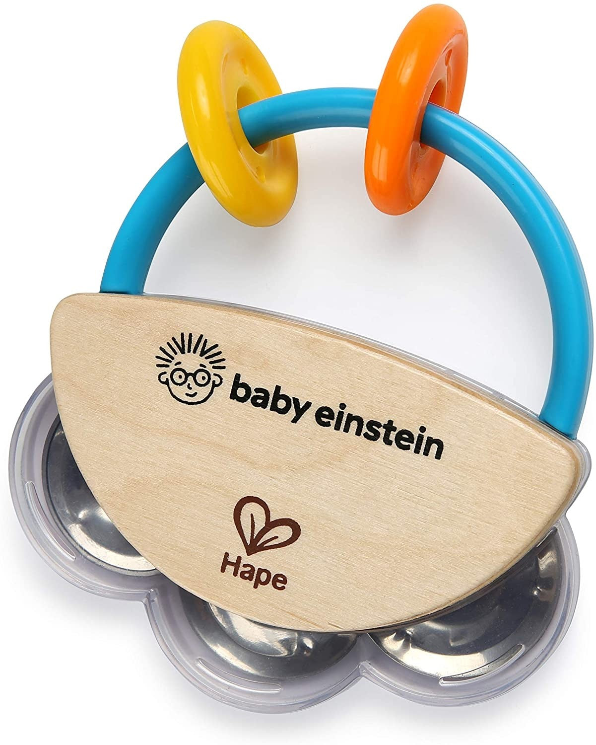 Baby Einstein jucarie mini tamburina din lemn 3m+ 12011 01