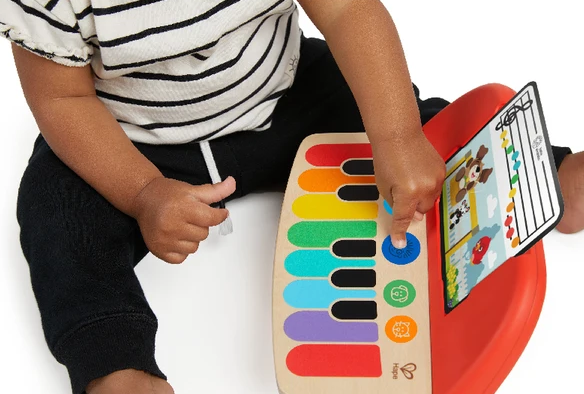 Baby Einstein jucarie muzicala de lemn Cal’s First Melodies  06