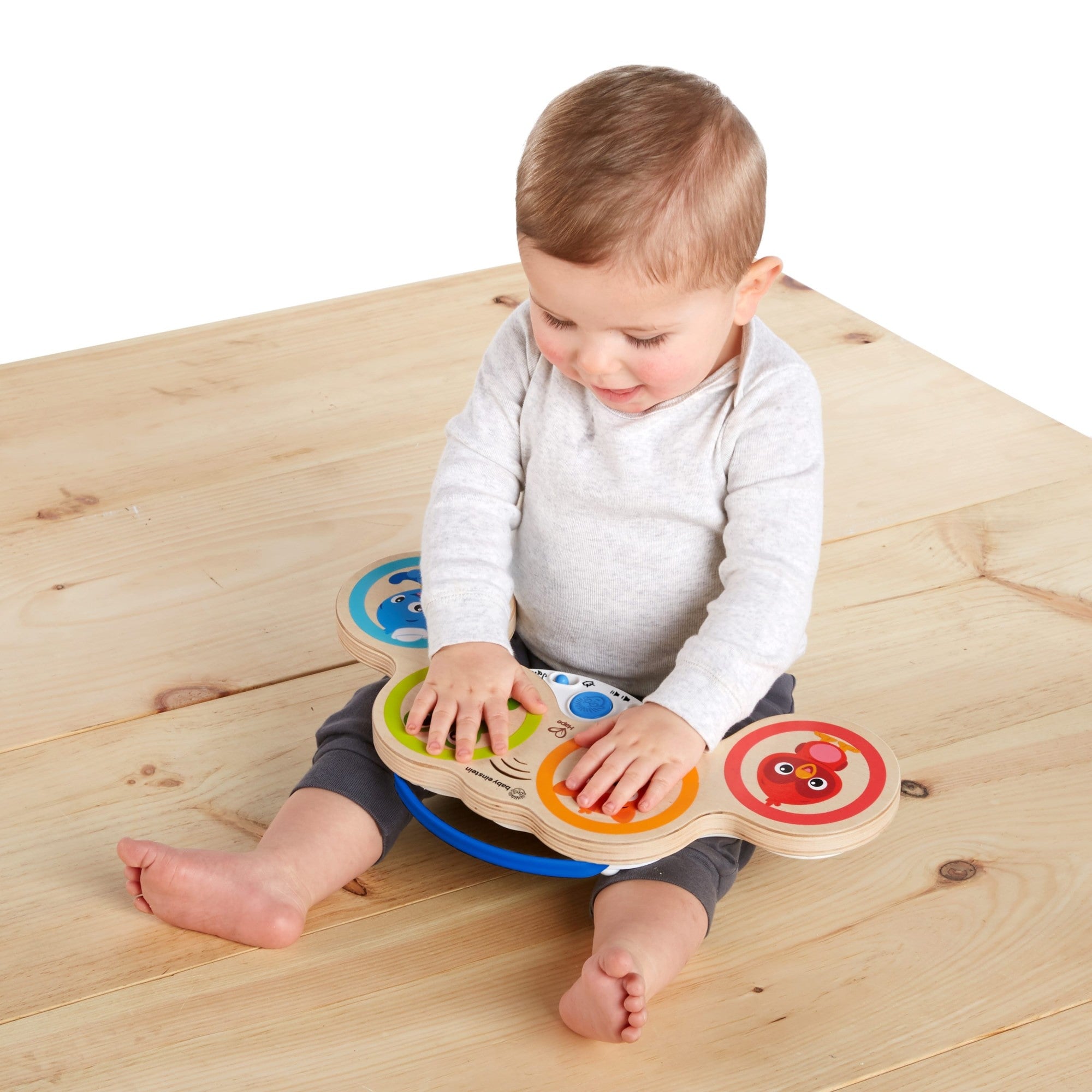 Baby Einstein jucarie Hape Magic Touch Drum 12m+ 06