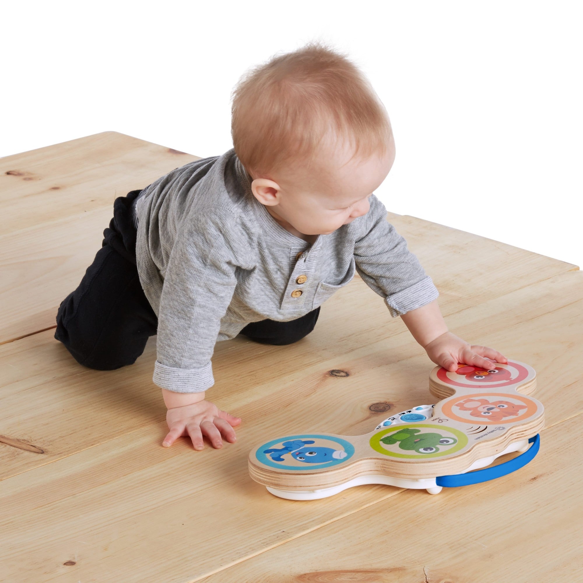 Baby Einstein jucarie Hape Magic Touch Drum 12m+ 03