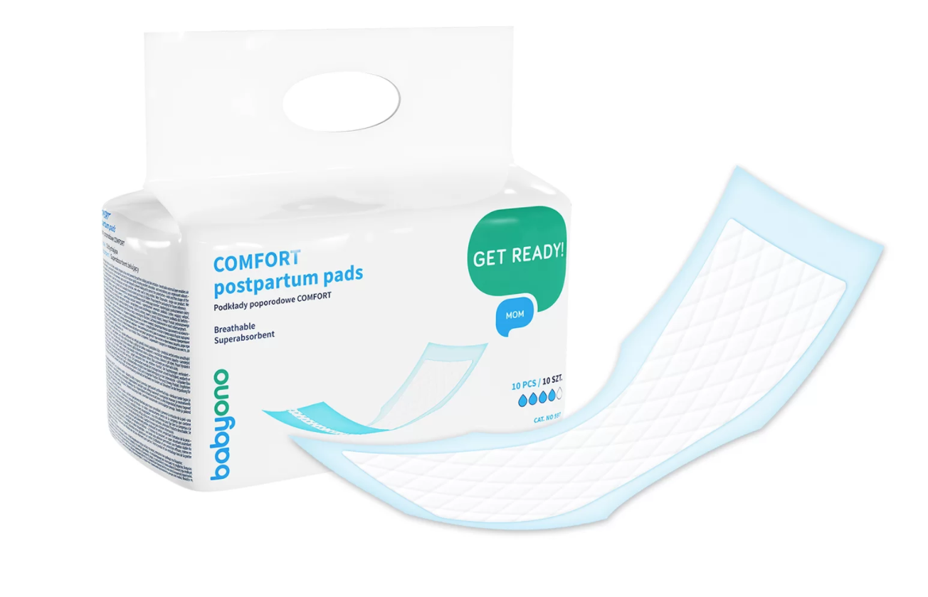 Baby Ono absorbante postnatale Comfort 10 buc 597 01 Imagine principală a produsului