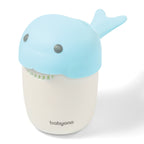 Baby Ono cana pentru clatit parul Whale 0m+ Albastru 01