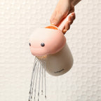 Baby Ono cana pentru clatit parul Whale 0m+ Albastru 06