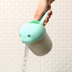 Baby Ono cana pentru clatit parul Whale 0m+ Albastru 08
