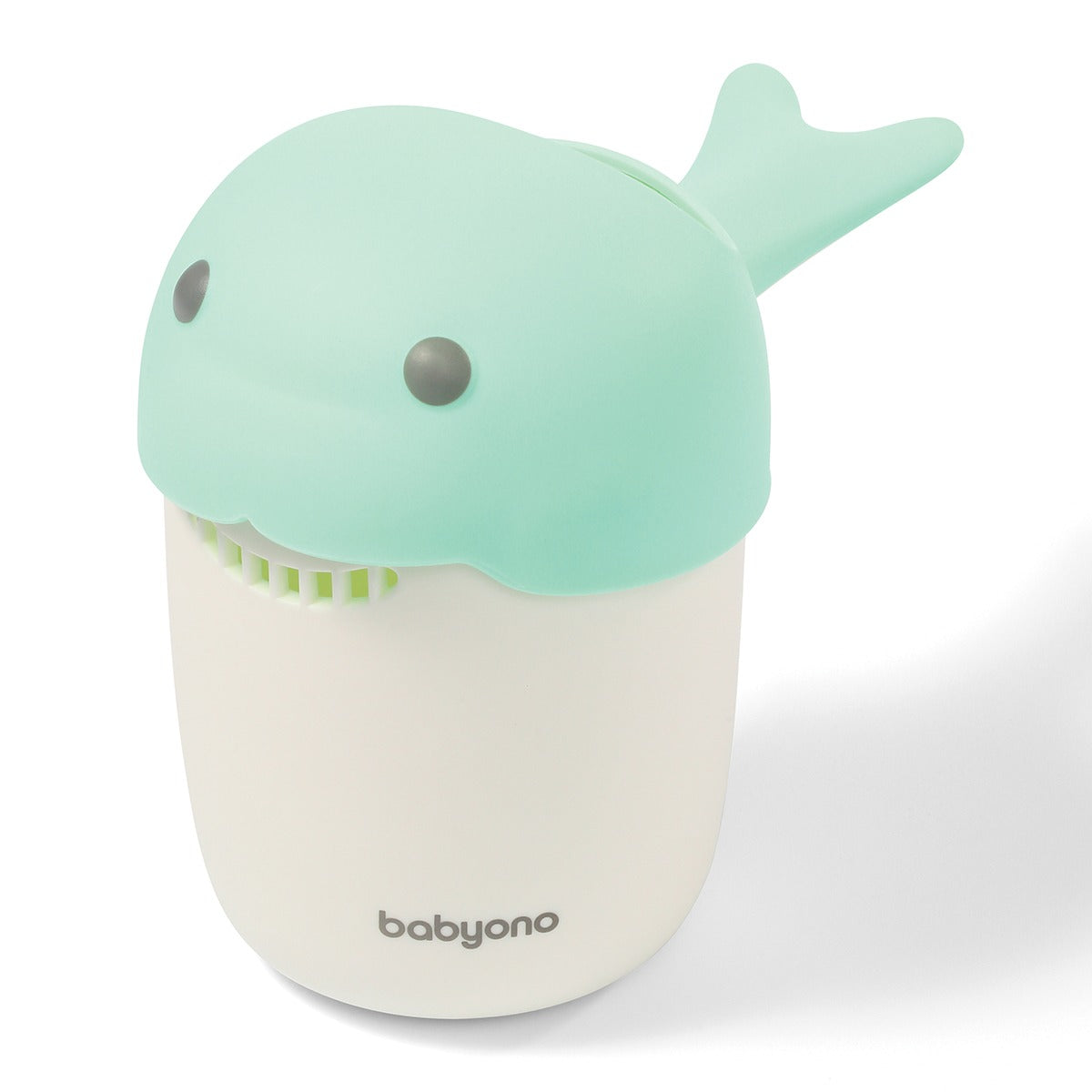 Baby Ono cana pentru clatit parul Whale 0m+ Verde 01 Imagine principală a produsului