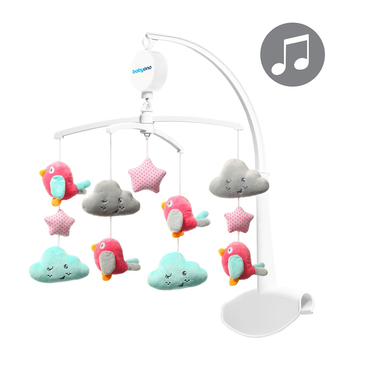 Baby Ono carusel mecanic universal 0m+ Clouds & Birds 626 01 Imagine principală a produsului