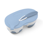 Baby Ono castron compartimentat cu capac si lingurita 6m+ 01