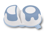 Baby Ono castron compartimentat cu capac si lingurita 6m+ 0 4