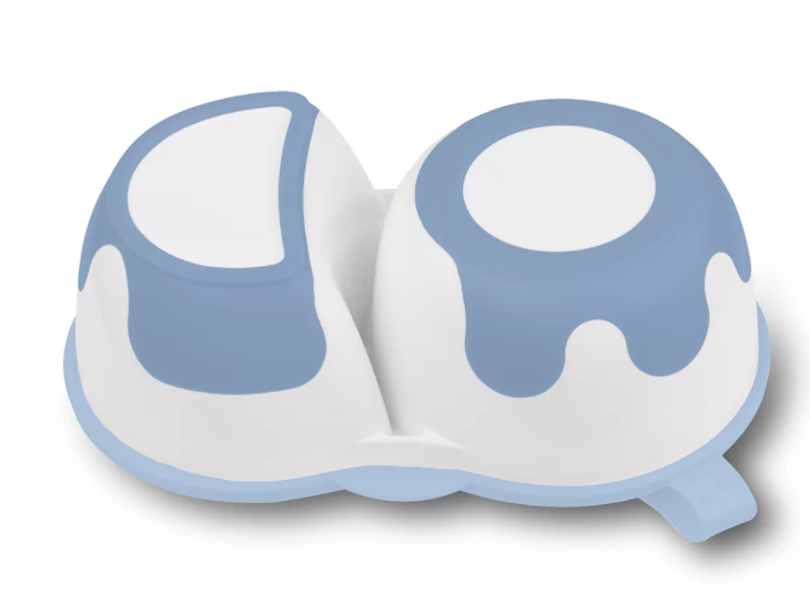 Baby Ono castron compartimentat cu capac si lingurita 6m+ 0 4