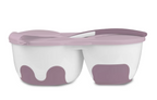 Baby Ono castron compartimentat cu capac si lingurita 6m+ 03