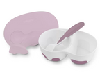 Baby Ono castron compartimentat cu capac si lingurita 6m+ 02