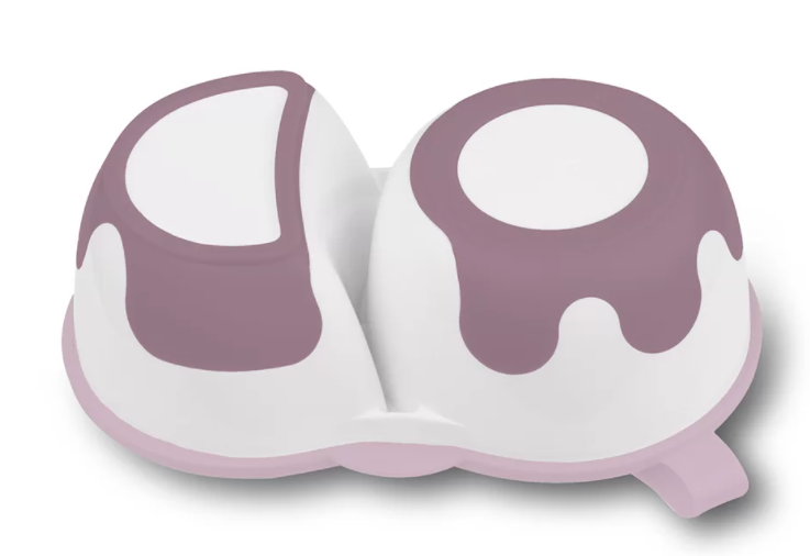 Baby Ono castron compartimentat cu capac si lingurita 6m+0 4