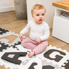 Baby Ono covor de joaca tip puzzle 10 piese 6m+ Litere0 3