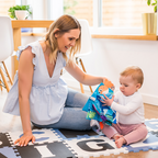 Baby Ono covor de joaca tip puzzle 10 piese 6m+ Numere 03
