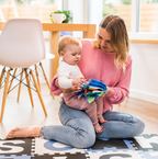 Baby Ono jucarie carticica moale senzoriala 0m+ 06