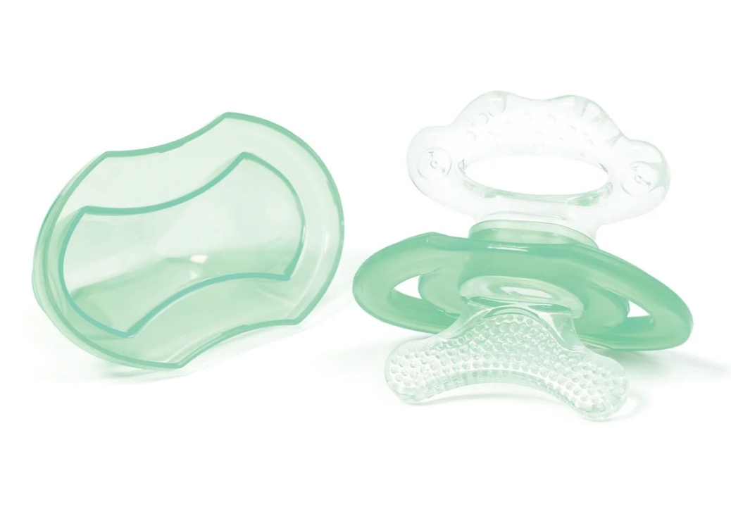 Baby Ono Jucarie dentitie forma suzeta 3m+, Verde 100803