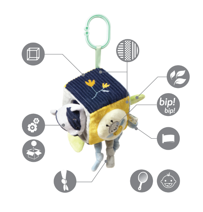 Baby Ono jucarie plus educativa 0m+ Woodland 1434 09