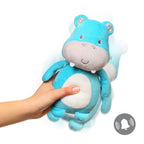 Baby Ono jucarie plus zornaitoare 25 cm 3m+ Hippo Marcel 03