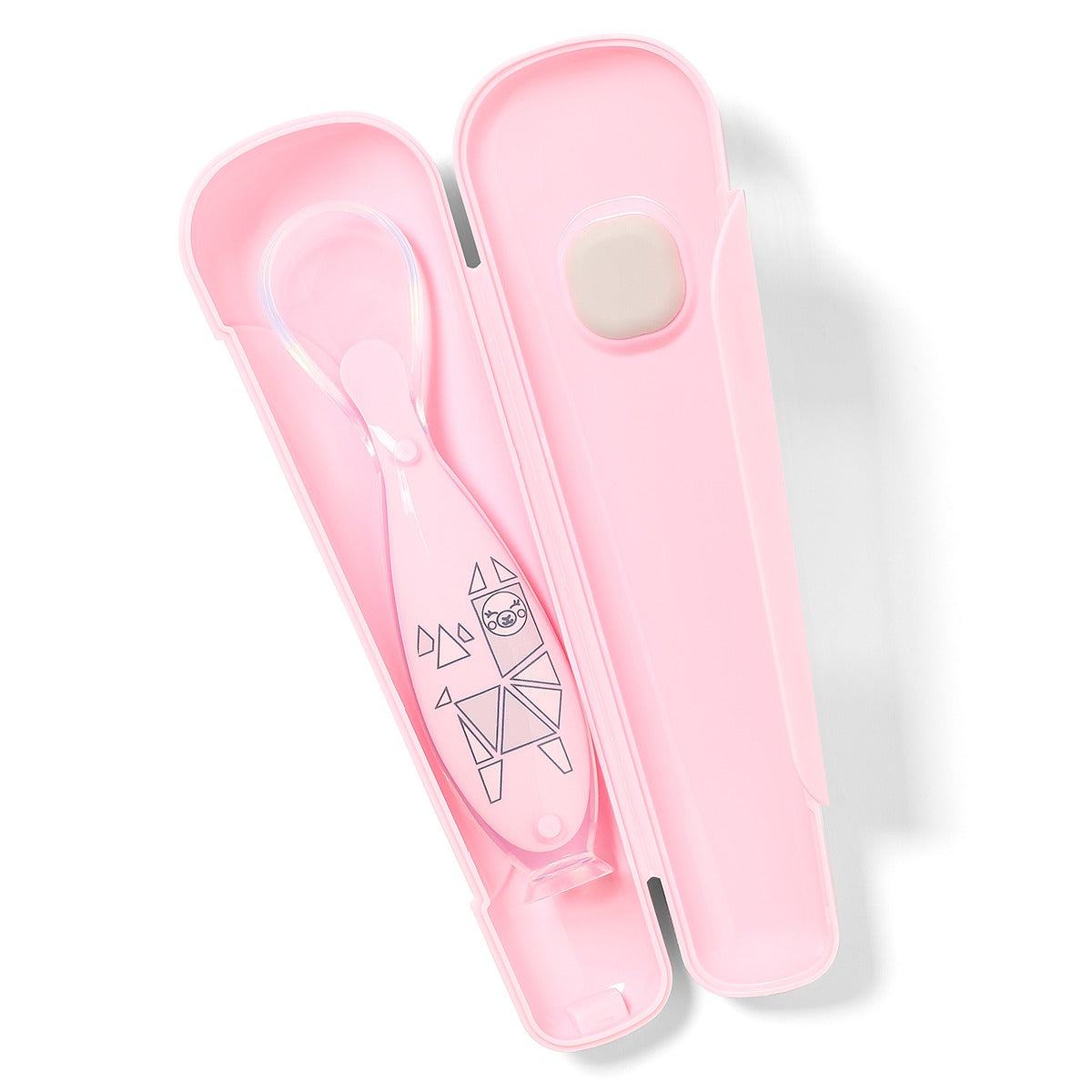 Baby Ono lingurita moale silicon cu ventuza si cutie 6m+ 05
