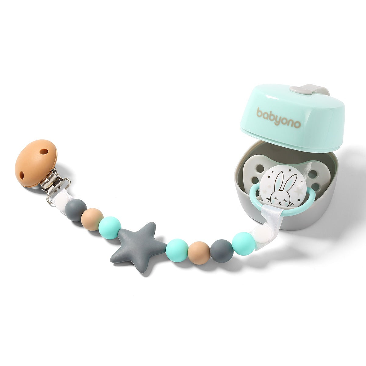 Baby Ono pandantiv silicon pentru suzeta Natural Nursing 0m+ 02