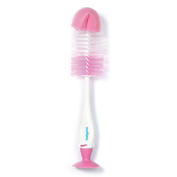 Baby Ono perie pentru biberoane si tetine 0m+, Roz 728/03 Imagine principală a produsului