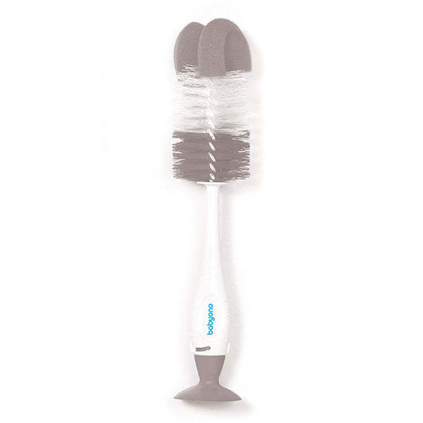 Baby Ono perie pentru biberoane si tetine 0m+, Grey 728/04 Imagine principală a produsului