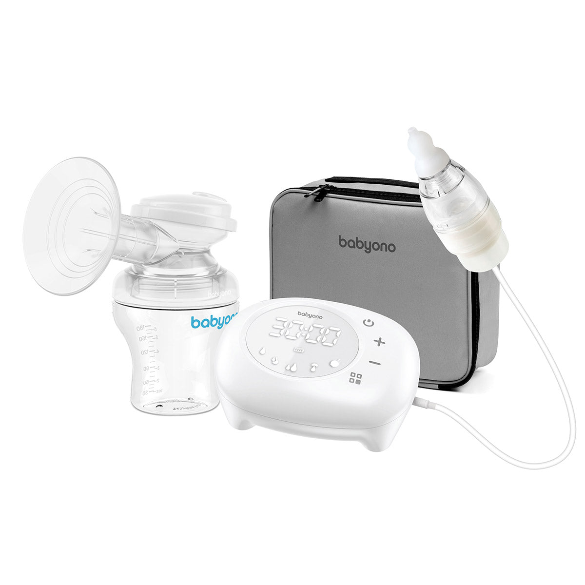 Baby Ono pompa san electrica COMPACT PLUS cu aspirator nazal