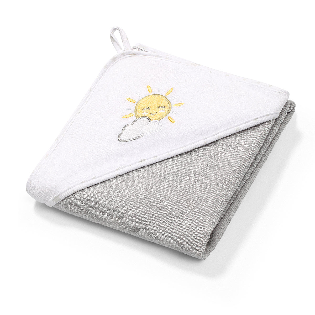 Baby Ono prosop cu gluga frotir 100x100 cm pentru 0m+, 01 Imagine principală a produsului