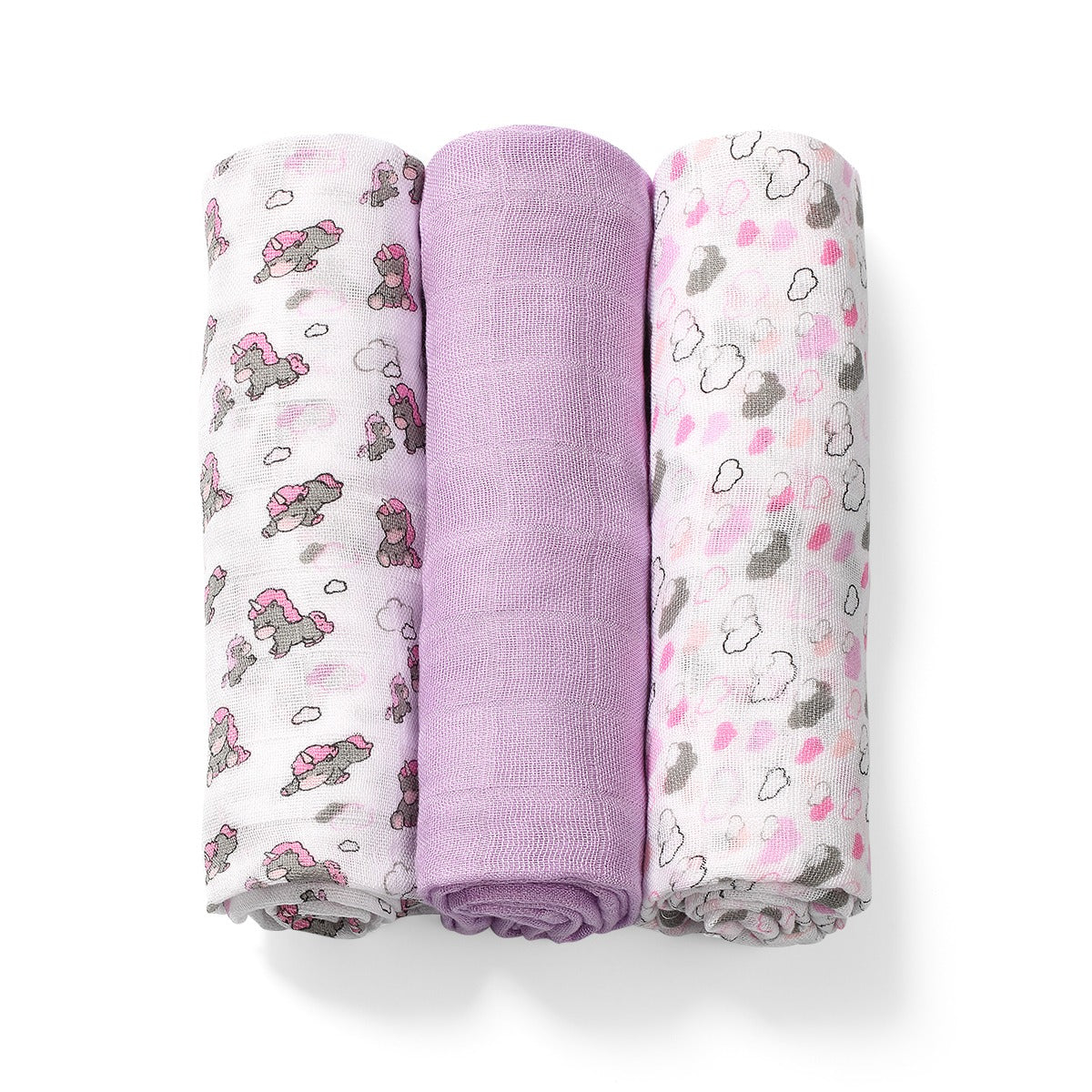 Baby Ono scutec textil Bamboo Natural  70x70 cm 3 buc 01