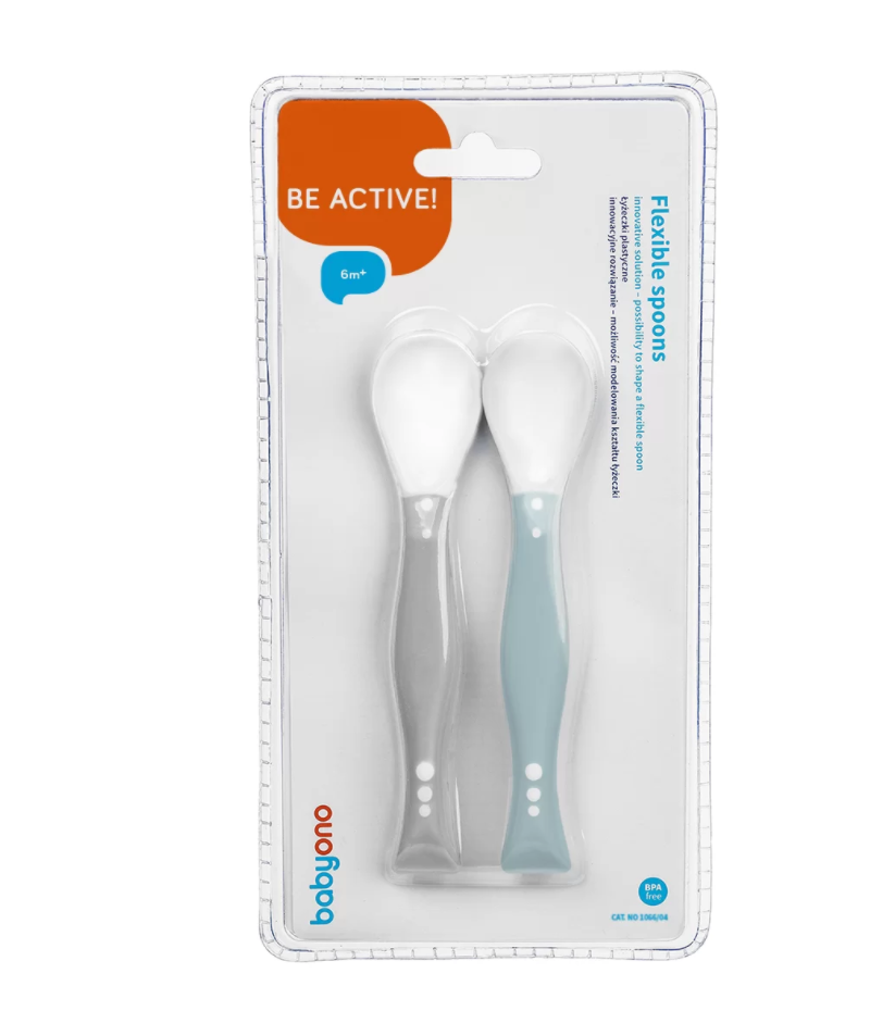Baby Ono set lingurite flexibile 6m+ 2 buc