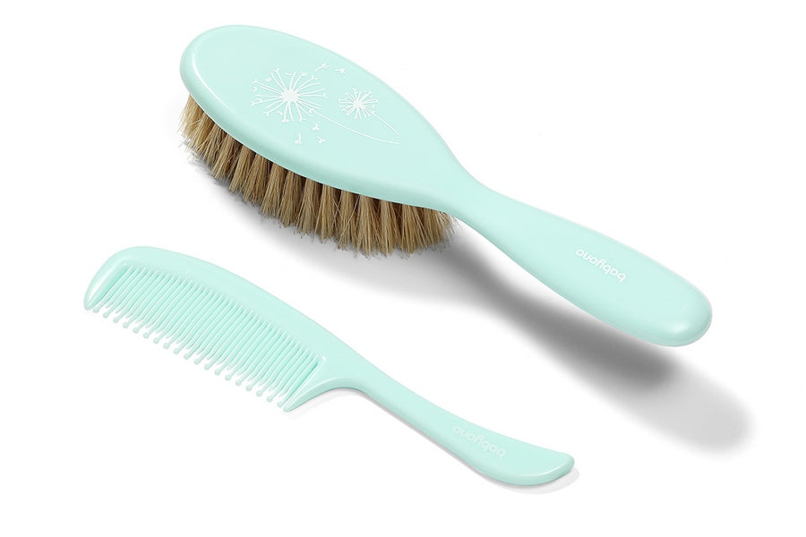 Baby Ono set perie si pieptene 0m+, Mint 56703 Imagine principală a produsului