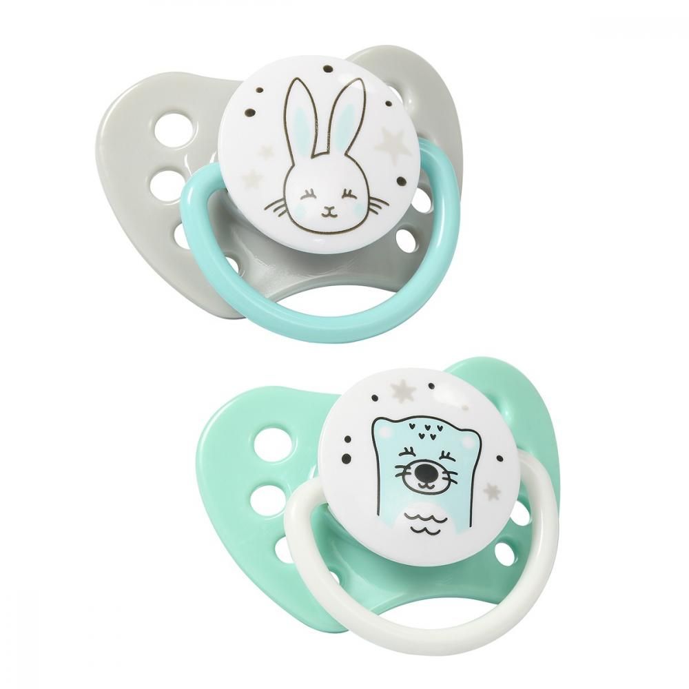 Baby Ono suzeta silicon Natural Nursing pentru 0-3 luni, 2 buc  01 Imagine principală a produsului