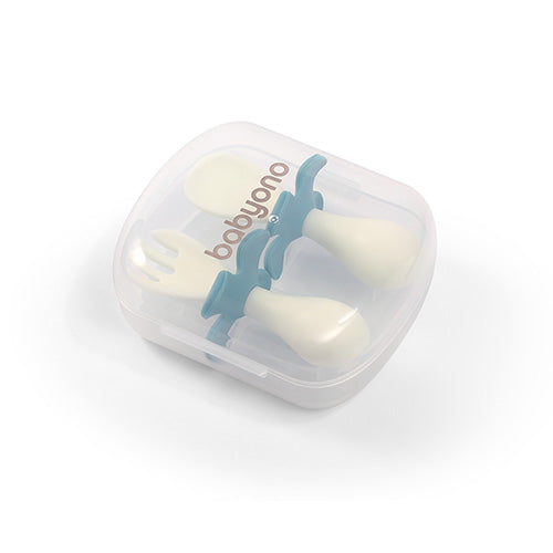Baby Ono tacamuri ergonomice copii 12m+ Albastru Petrol Imagine secundară a produsului