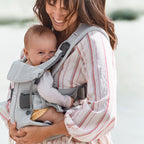 BabyBjorn marsupiu anatomic One Air Silver 3D Mesh 06