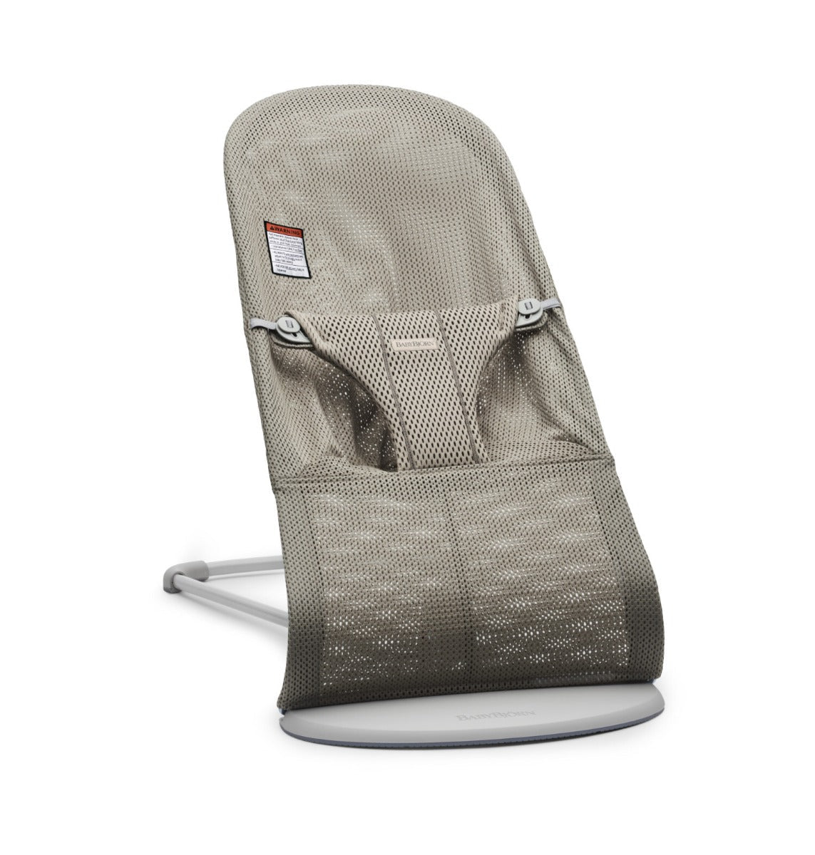 BabyBjorn balansoar Bliss 0-2 ani, Grey Beige, Mesh