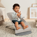 BabyBjorn balansoar Bliss 0-2 ani, Sand Grey 3D Jersey