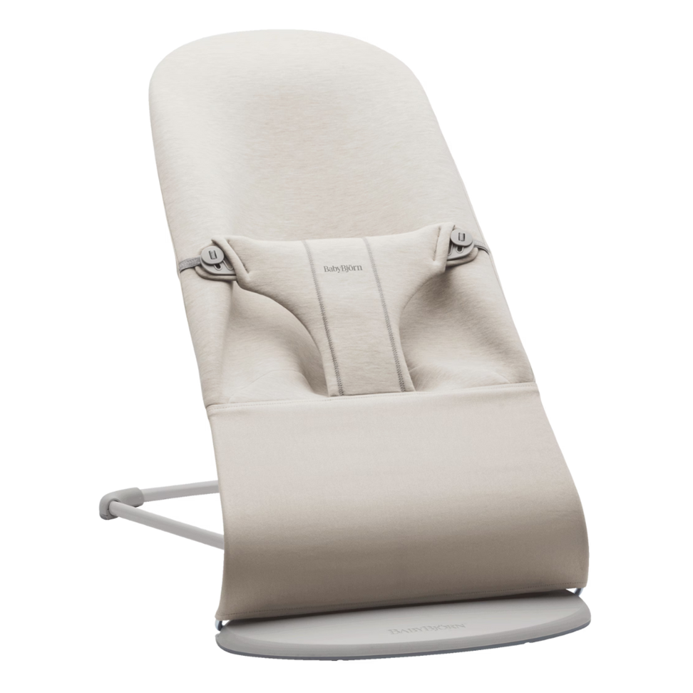 BabyBjorn balansoar Bliss 0-2 ani, Light Beige 3D Jersey Imagine principală a produsului