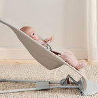 BabyBjorn balansoar Bliss 0-2 ani, Light Beige 3D Jersey