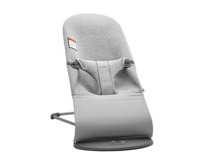 BabyBjorn balansoar Bliss pentru 0-2 ani, Light Grey, 3D Jersey