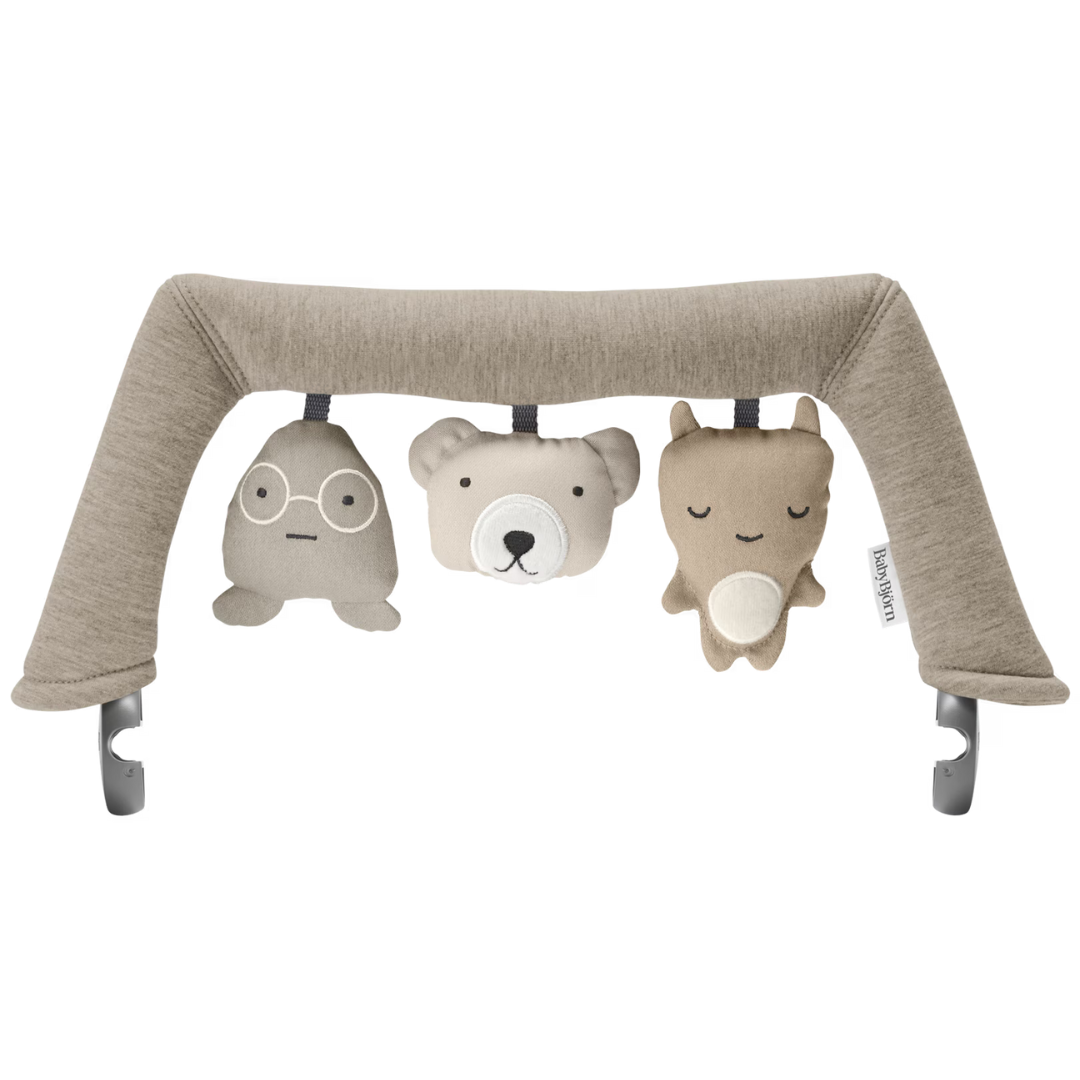 BabyBjorn Bara de jucarii Soft Toys pentru balansoarele BabyBjorn 0m+ Neutrals