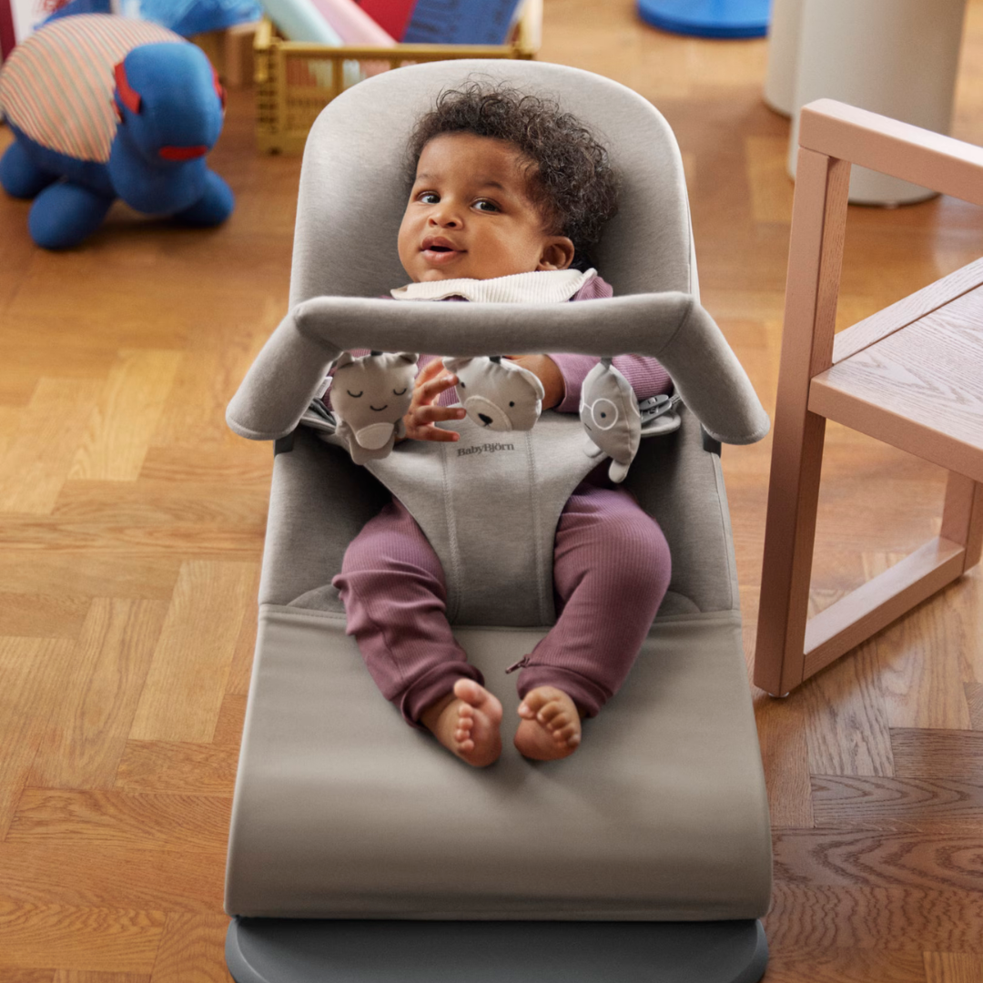 BabyBjorn Bara de jucarii Soft Toys pentru balansoarele BabyBjorn 0m+ Neutrals