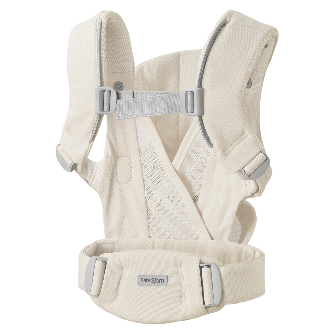 BabyBjorn marsupiu anatomic Baby Carrier Hold 3,2–13,5 kg Cream Airy Mesh